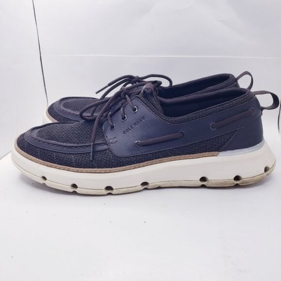 Cole Haan Brown 4.ZeroGrand Regatta Boat Shoes Loafers Men\'s Size 11.5 Wide